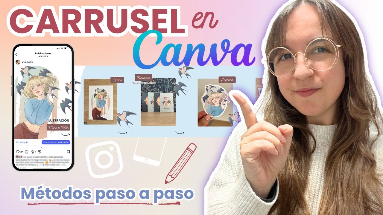 Cómo hacer un CARRUSEL en Canva ✨ 2 métodos + TIP PRO en Photoshop 💡 | Fácil y GRATIS