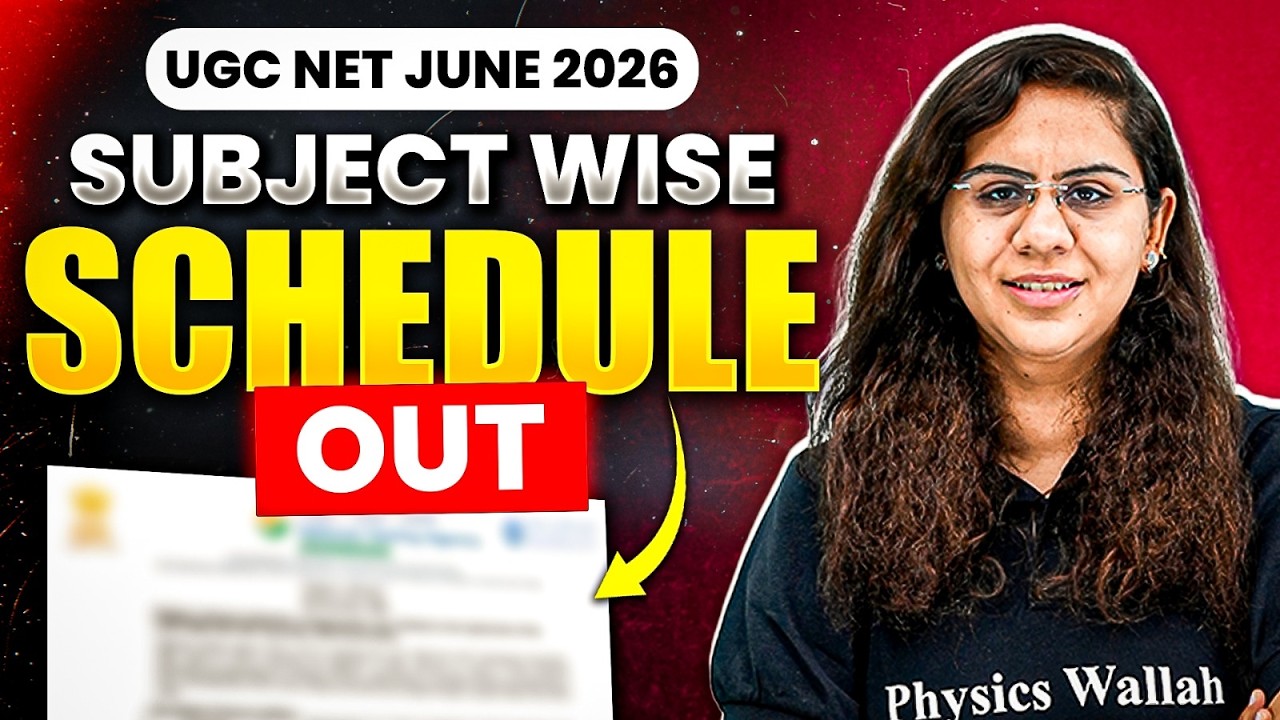 UGC NET Exam Date 2026 | UGC NET Date Sheet 🚨 SUBJECT WISE SCHEDULE OUT! 🔥