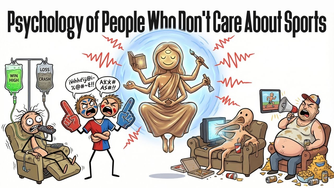 Psychology of People Who Don't Care About Sports (And Why It’s a Flex)