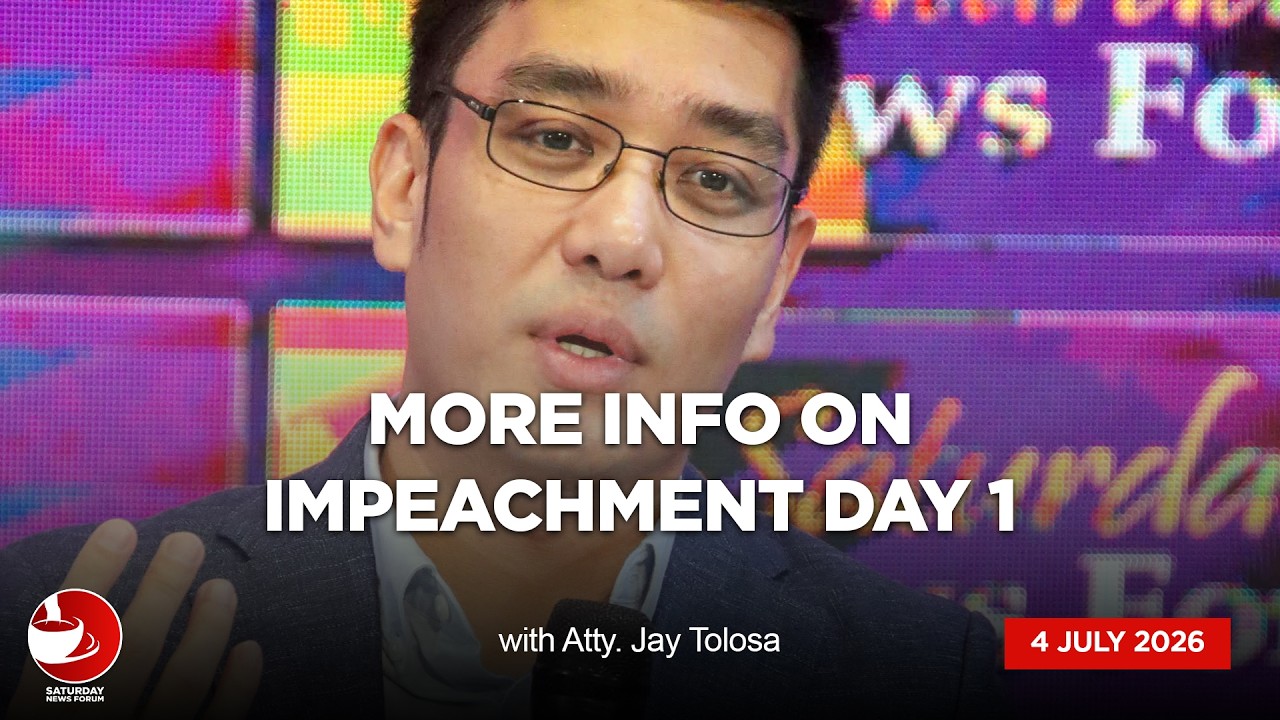 How the Senate Impeachment Trial Against VP Sara Duterte Will Unfold | Atty. Jay Tolosa