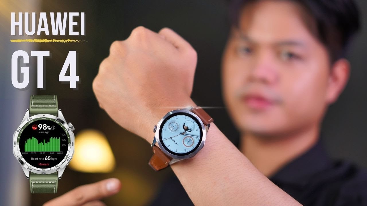 Huawei Watch GT 4 Review: នាឡិកាដែលបំពាក់មុខងារទំនើបបំផុតជាងតម្លៃខ្លួន!