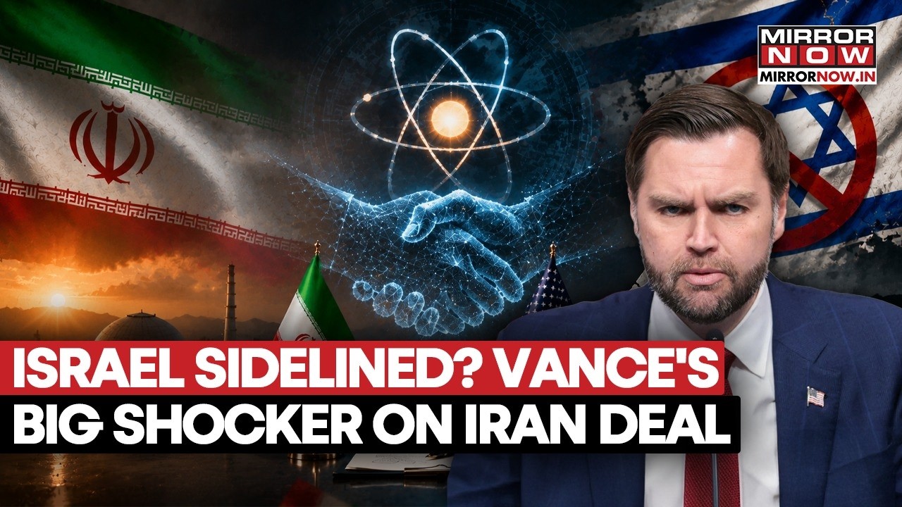 US-Iran Peace Deal: JD Vance Says 'Washington Will Pursue Agreement Despite Israel's Opposition'