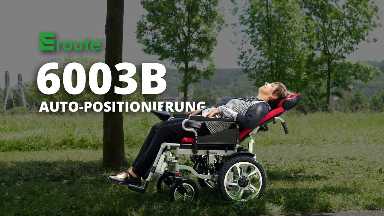 Eroute 6003B Elektro-Rollstuhl &ndash; Automatische Positionierung