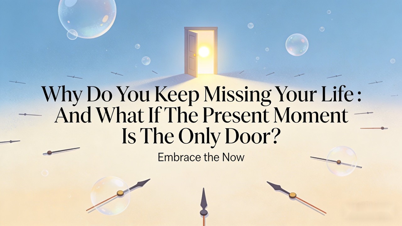 Why Do You Keep Missing Your Life：And What If The Present Moment Is The Only Door？