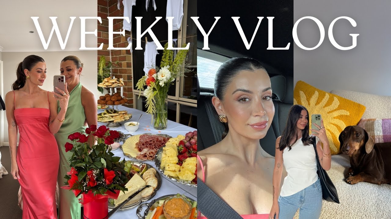 WEEKLY VLOG: I turned 32, a Sydney trip, dinners, birthday love & lots to celebrate 🎁