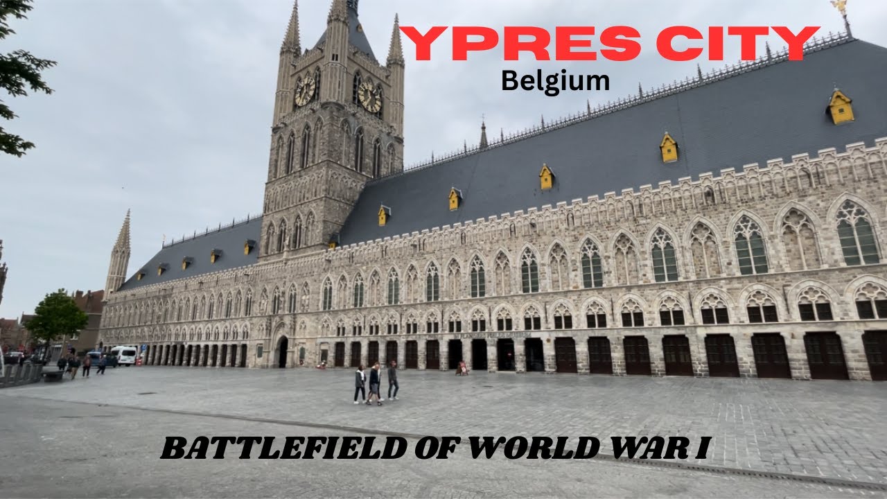 YPRES BELGIUM, THE BATTLEFIELD OF WORLD WAR I /Espanyolang PINAY