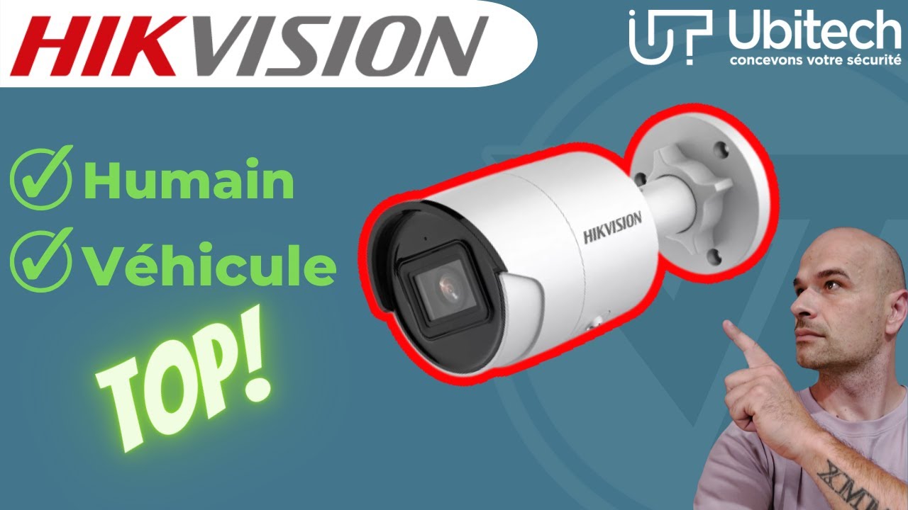 HIKVISION DS-2CD2043G2-I : une IA au TOP ! caméra de surveillance EXTERIEURE ET INTERIEURE