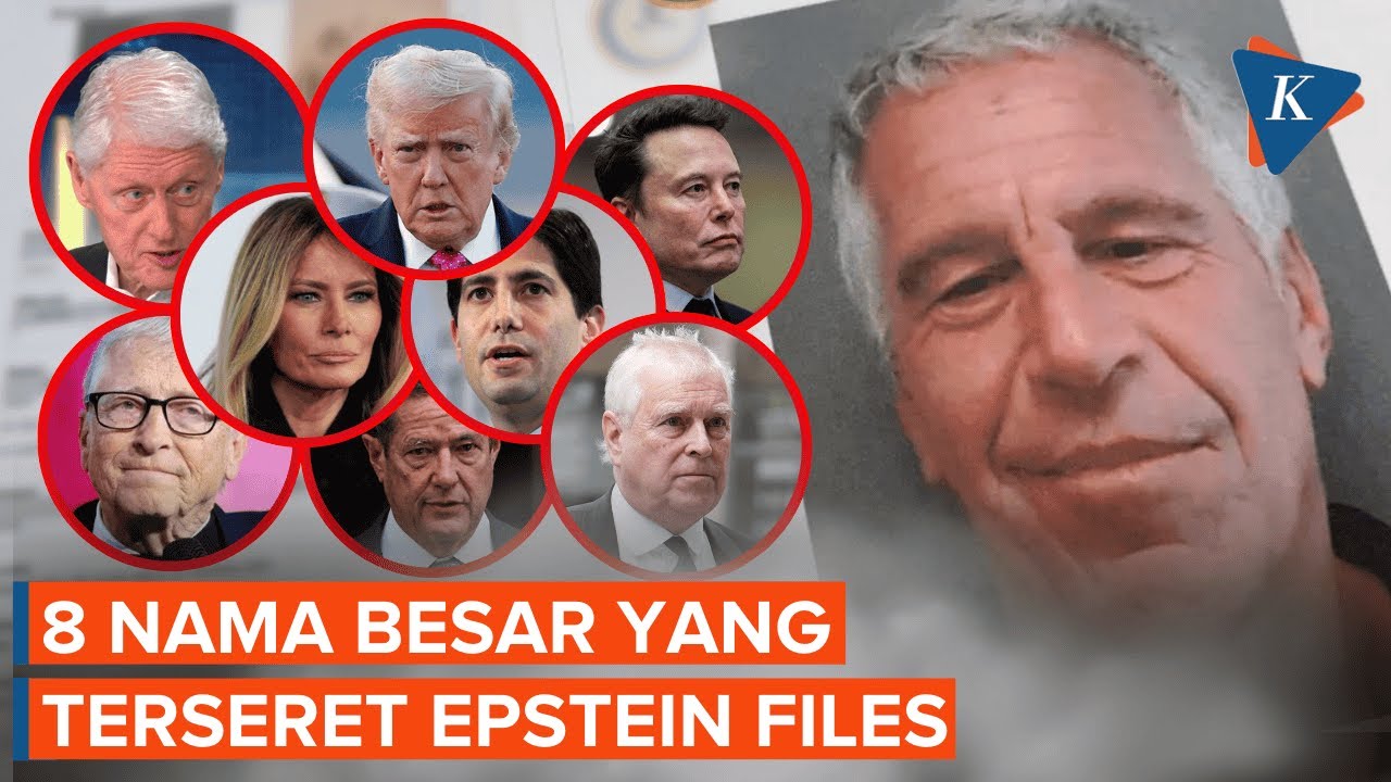 8 Tokoh Masuk Dokumen Epstein: Ada Trump dan Istri sampai Bill Gates!