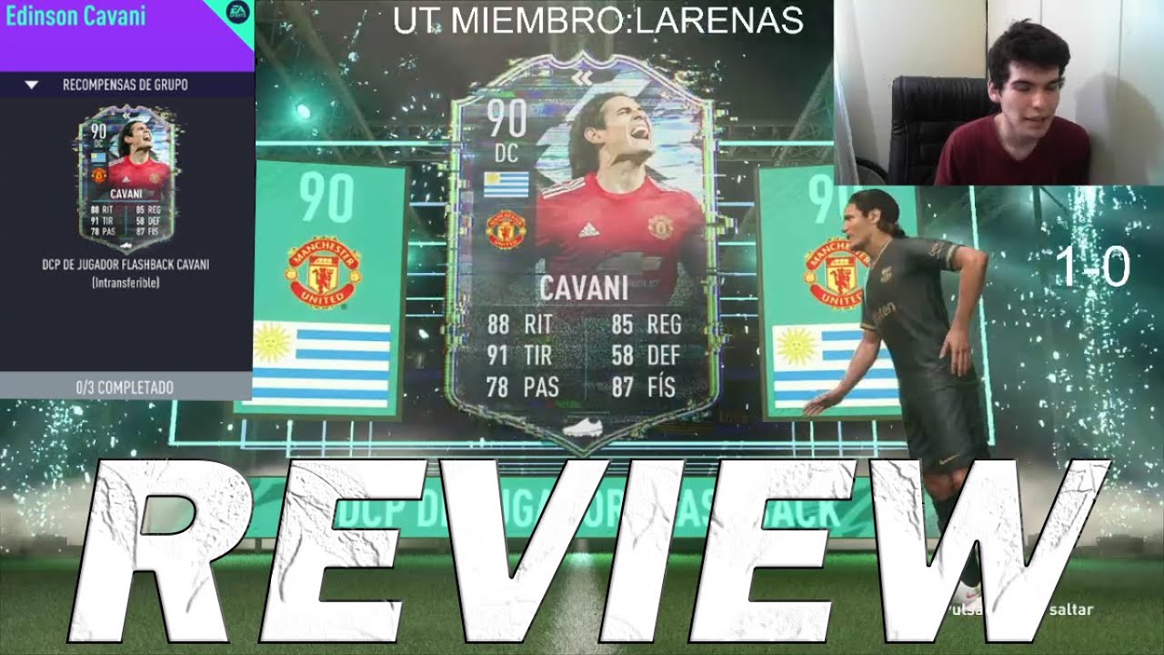 el carnaval de goles de edinson... CAVANI 90 FLASHBACK SBC FIFA 21