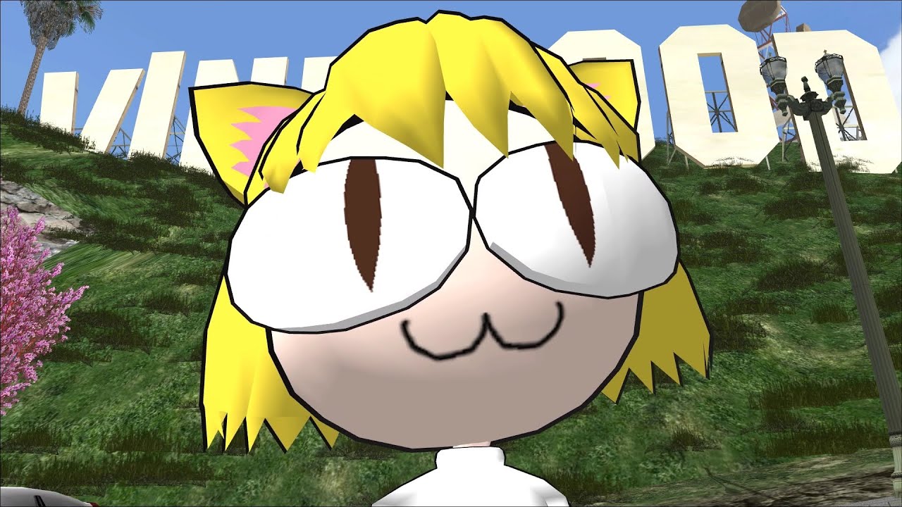 Neco Arc Invades GTA San Andreas