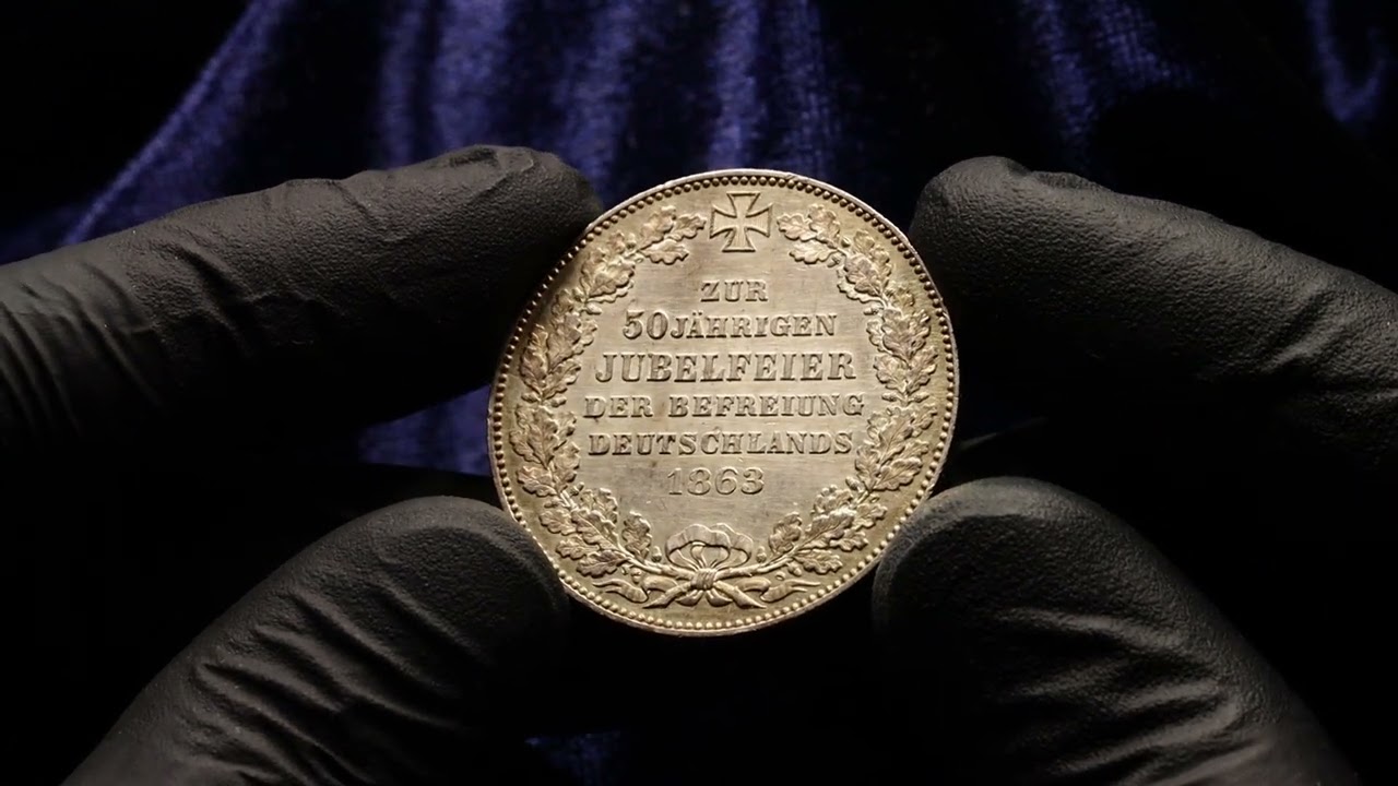 Lot 818 German States Bremen 1 Thaler 1863