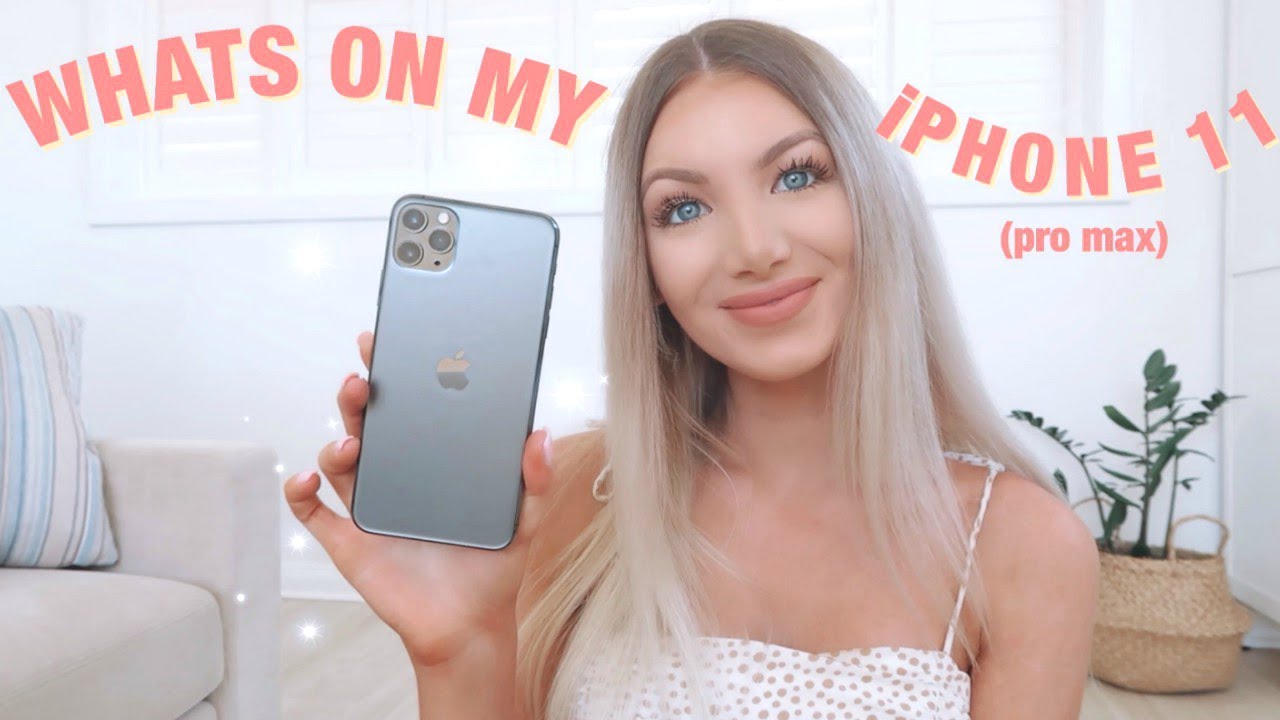 WHAT'S ON MY IPHONE 11 PRO MAX!?