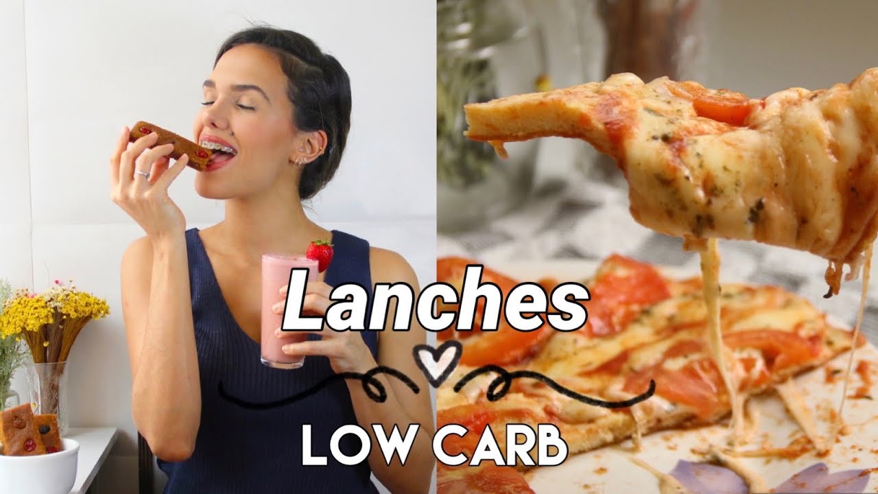 LANCHES LOW CARB | 4 Receitas Práticas!