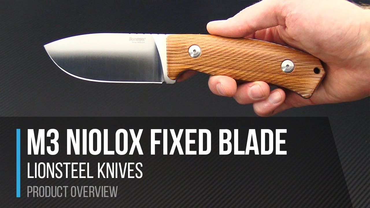 lionSTEEL M3 Niolox Fixed Blade Overview