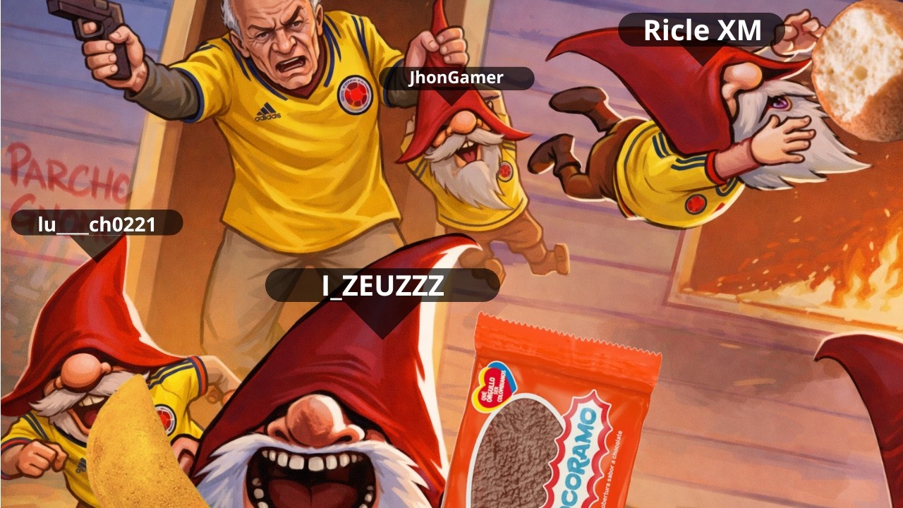 Molestando abuelos en Burglin' Gnomes