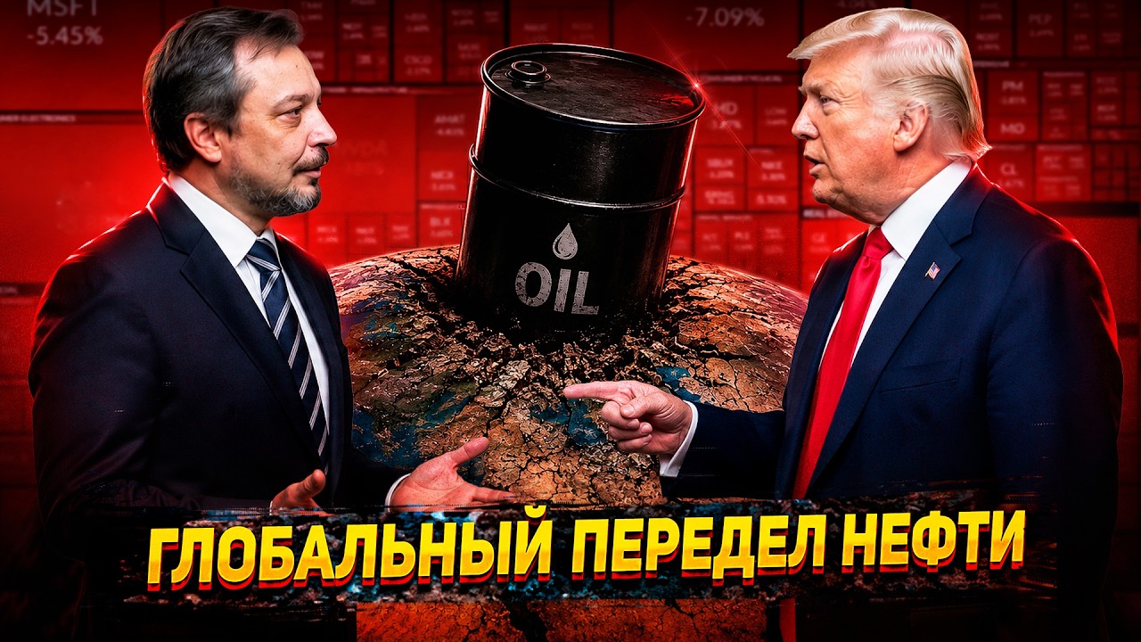 МИРОВОЙ КРИЗИС: Что Трамп делает с нефтью? Ормузский пролив и обвал рынков