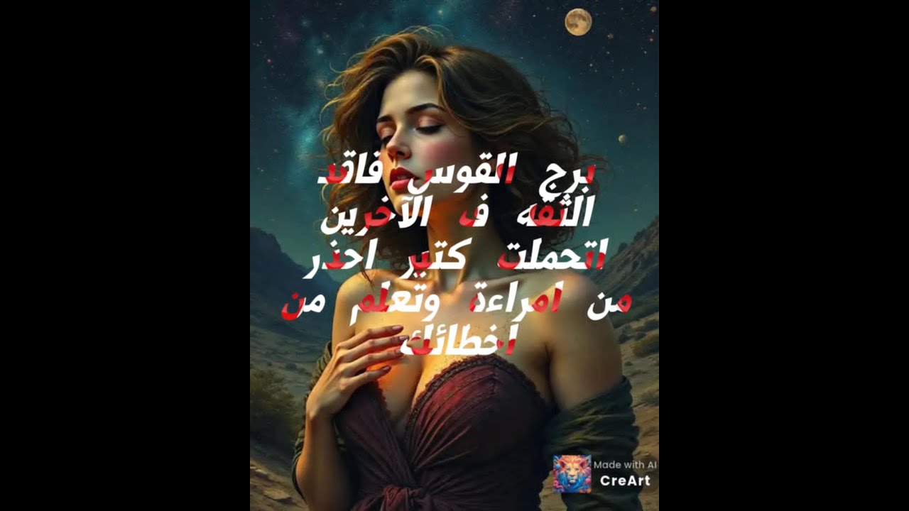 #برج_القوس♐فاقد الثقه ف الآخرين🤷اتحملت كتير🙍 شريك عاند وقافل علي نفسه ومشاكله متعدده احذر من امراءة🧓
