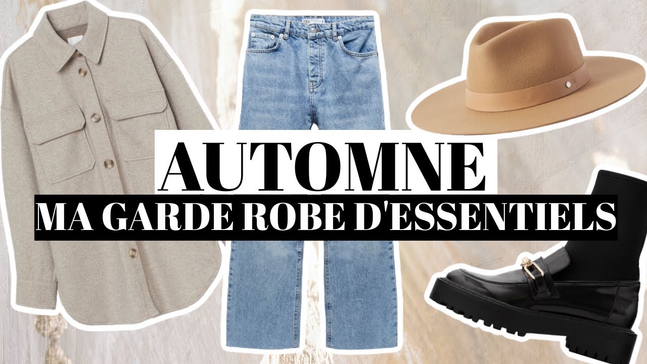 AUTOMNE : MES 10 ESSENTIELS ( FALL CAPSULE WARDROBE )