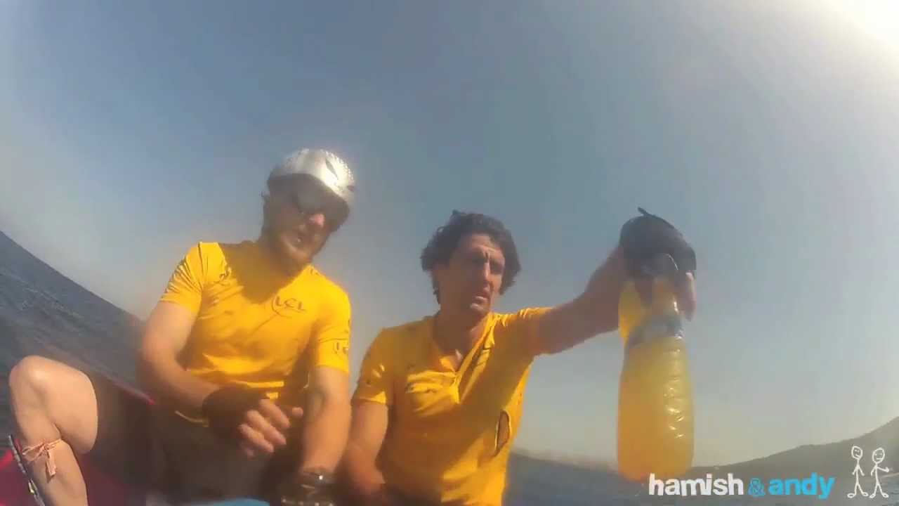 Crossing Gibraltar Strait on an Aqua Trike