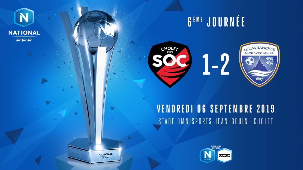 J6 : SO Cholet - US Avranches MSM (1-2), le résumé | National FFF 2019-2020