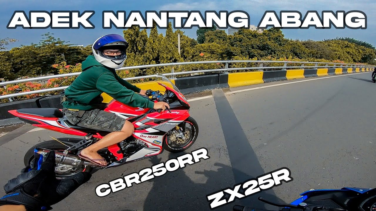 ADEK NANTANG ZX25R 🔥 KELAS 250CC