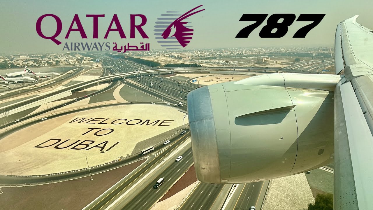 Qatar Airways Boeing 787 Dreamliner | 🇶🇦Doha to Dubai 🇦🇪[FULL FLIGHT REPORT]