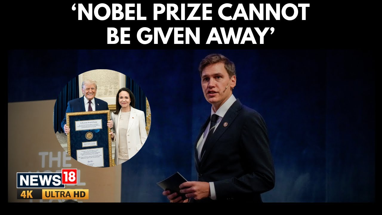 Nobel Committee Clarifies | Prize Can't Be Transferred | Machado Gives Medal to Trump | 4K | N18G