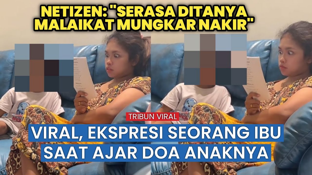 Setor Doa ke Ibu, Ekspresi Melototnya Bikin Warganet: “Serasa Diperiksa Munkar Nakir”