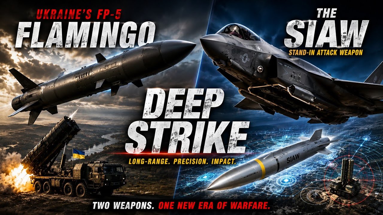 DEEP-STRIKE MISSILES: Flamingo vs SiAW &mdash; The Future of Long-Range Warfare.