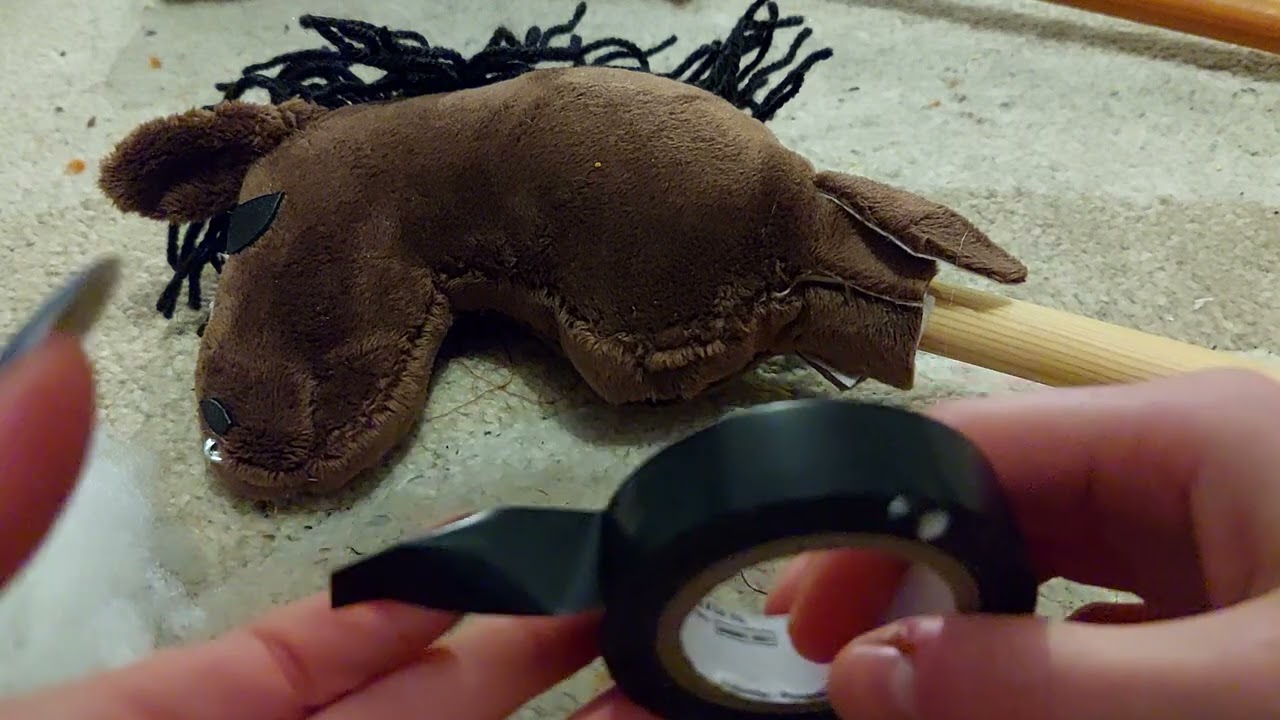turorial jak zamontować kij w hobby horse