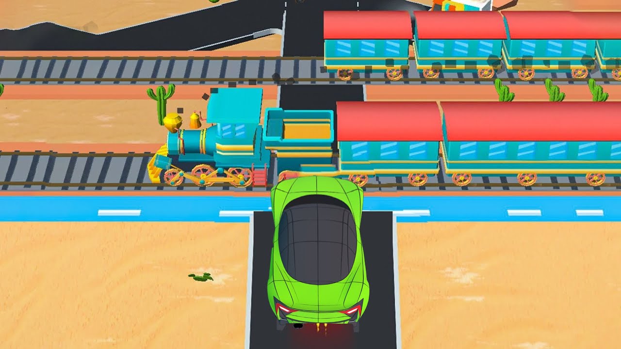 Jam Highway - Comeback Home Part #15 All Levels Gameplay (Android,iOS) Fail Levels TRAIN Stunts