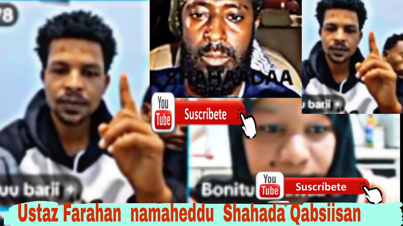Shahadaan itti Fufaa Karaan dhugaa Islamummaa Qofa kottaa gara IslamummaIsiin Simachuf qophiidha