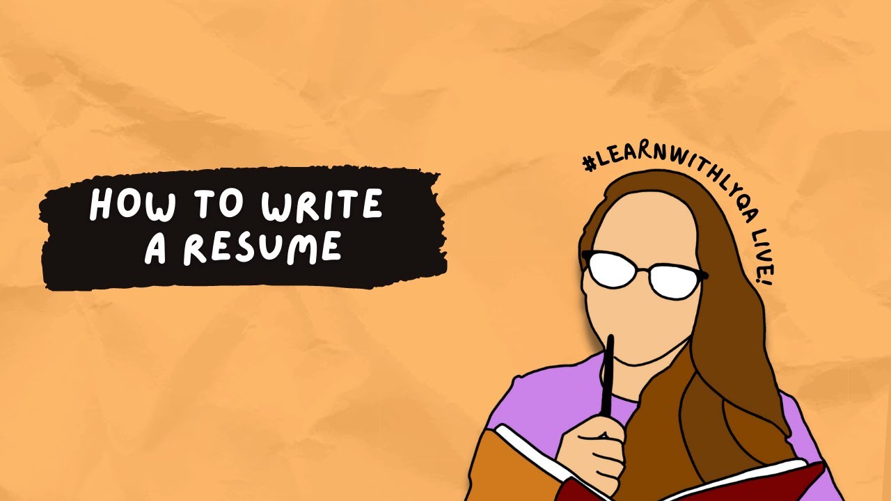 How To Write A Resume | Learn With Lyqa LIVE