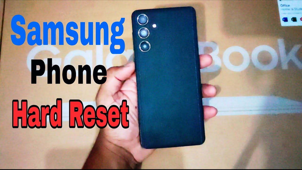 Samsung Galaxy F55 5g Hard Reset | Unlock Forget Password Samsung Phone