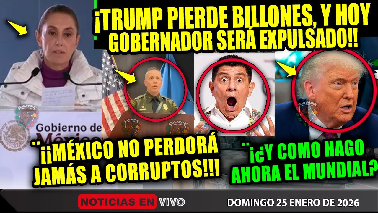 DOMINGAZO! TRUMP PIERDE LA CABEZA ¡ICE LA REGÓ! GOBERNDOR OAXACA ¡EL PUEBLO LO MANDA A VOLAR!!!