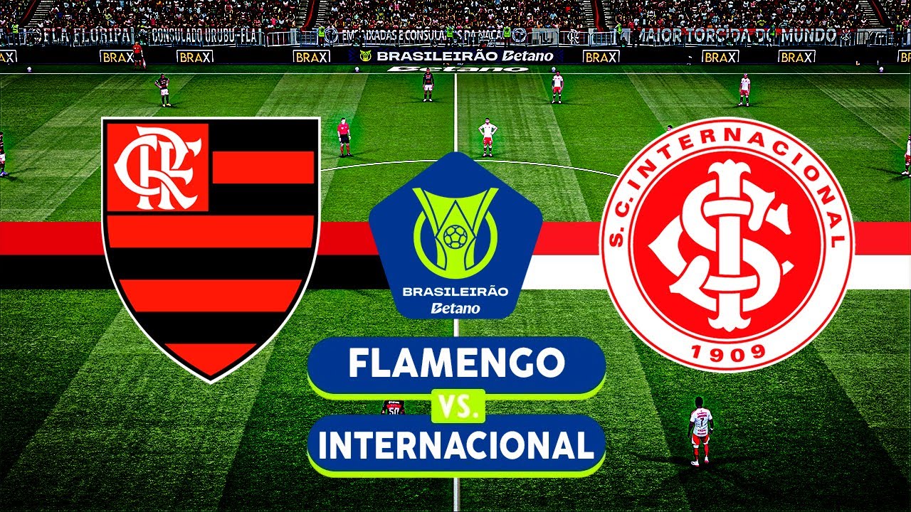 Flamengo x Internacional (04/02/2026) Brasileirão 2026 - eFootball 2026