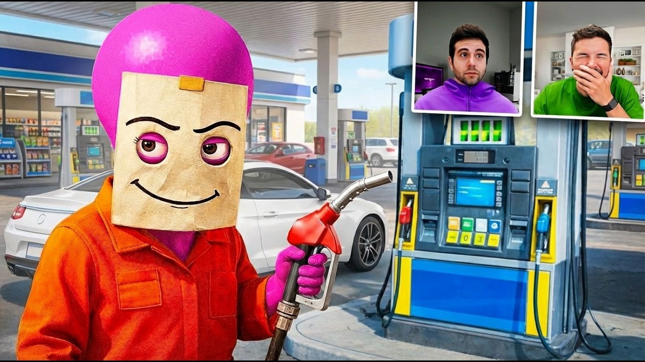 SOMOS ALIENS... Y TENEMOS UNA GASOLINERA!! - Con Vegetta