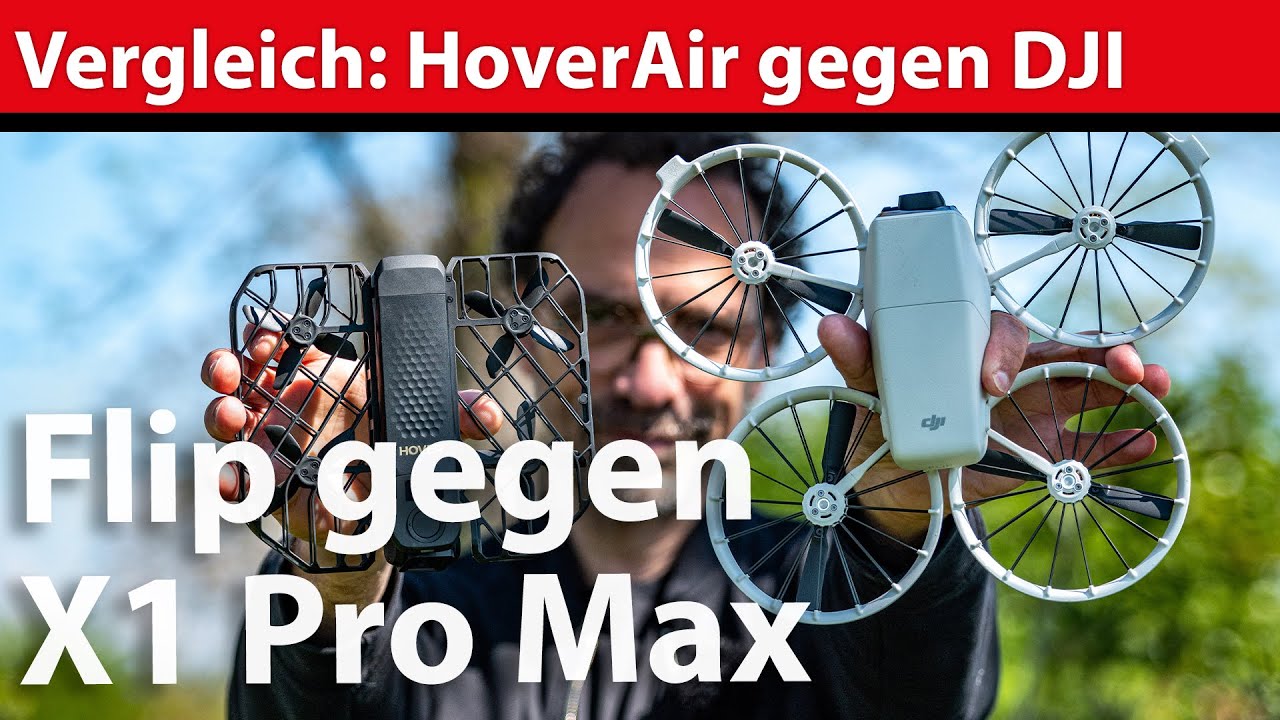 Testvergleich: DJI Flip versus HoverAir X1 Pro Max – welche Drohne ist besser?