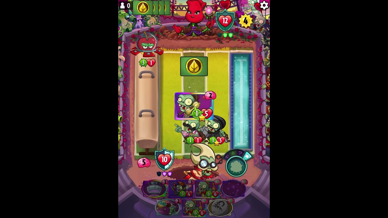 February 16 daily challenge PvZ Heroes Event Rumpus! Tricks for the win!