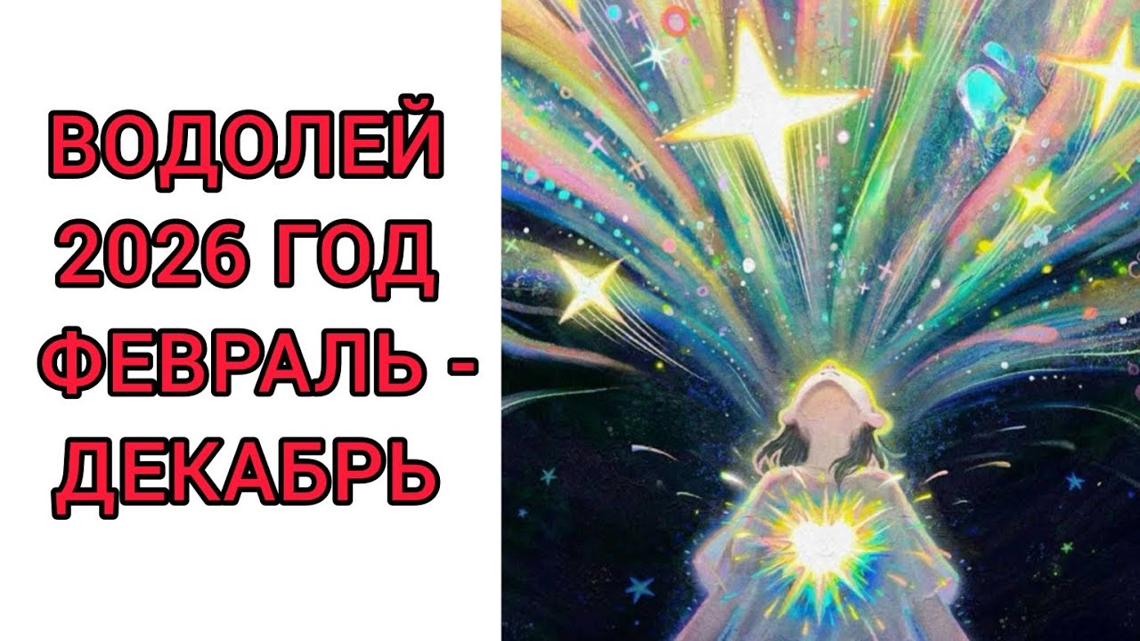 ♒️ВОДОЛЕЙ 🦄 2026 