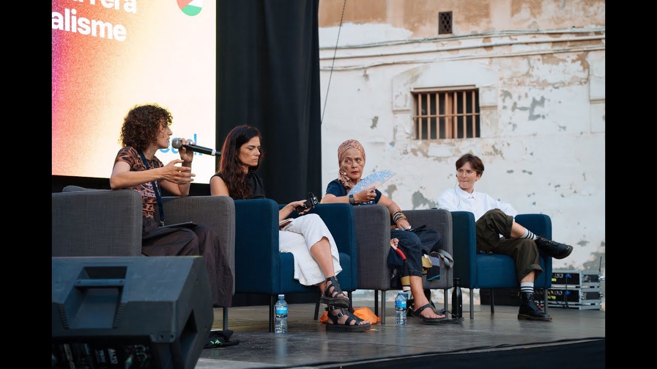Françoise vergès, Clara Serra, Elsa Deck Marsault i Stella Magliani-Belkacem