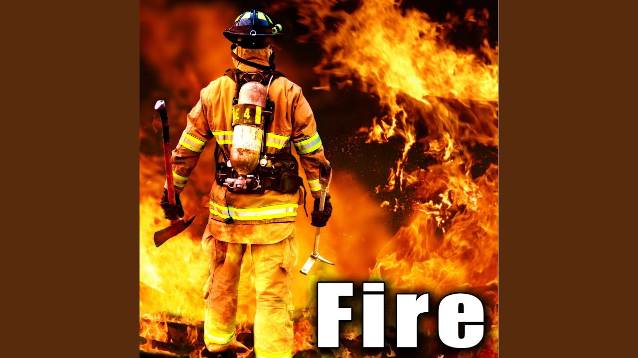 Industrial Fire Ambience with Heavy Crackling Fire & Explosions with Debris