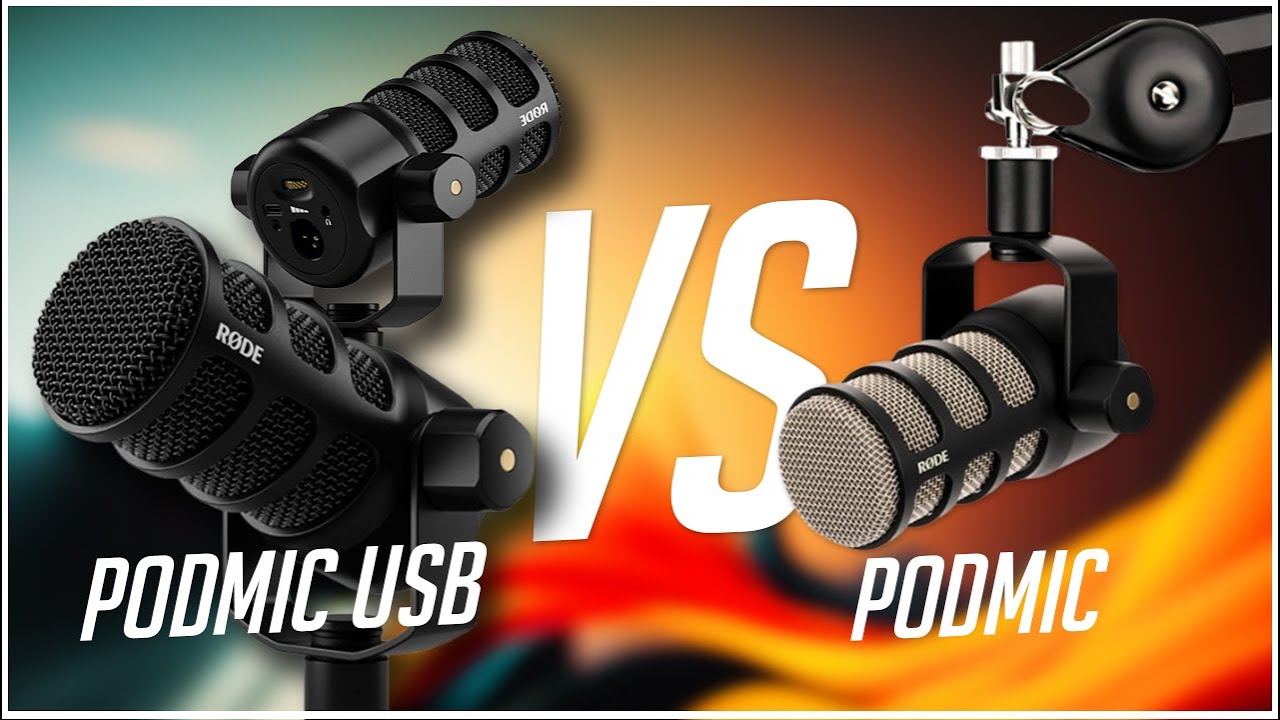 UNBOXING RODE PODMIC VS PODMIC USB - Qual o melhor Mic pra você?