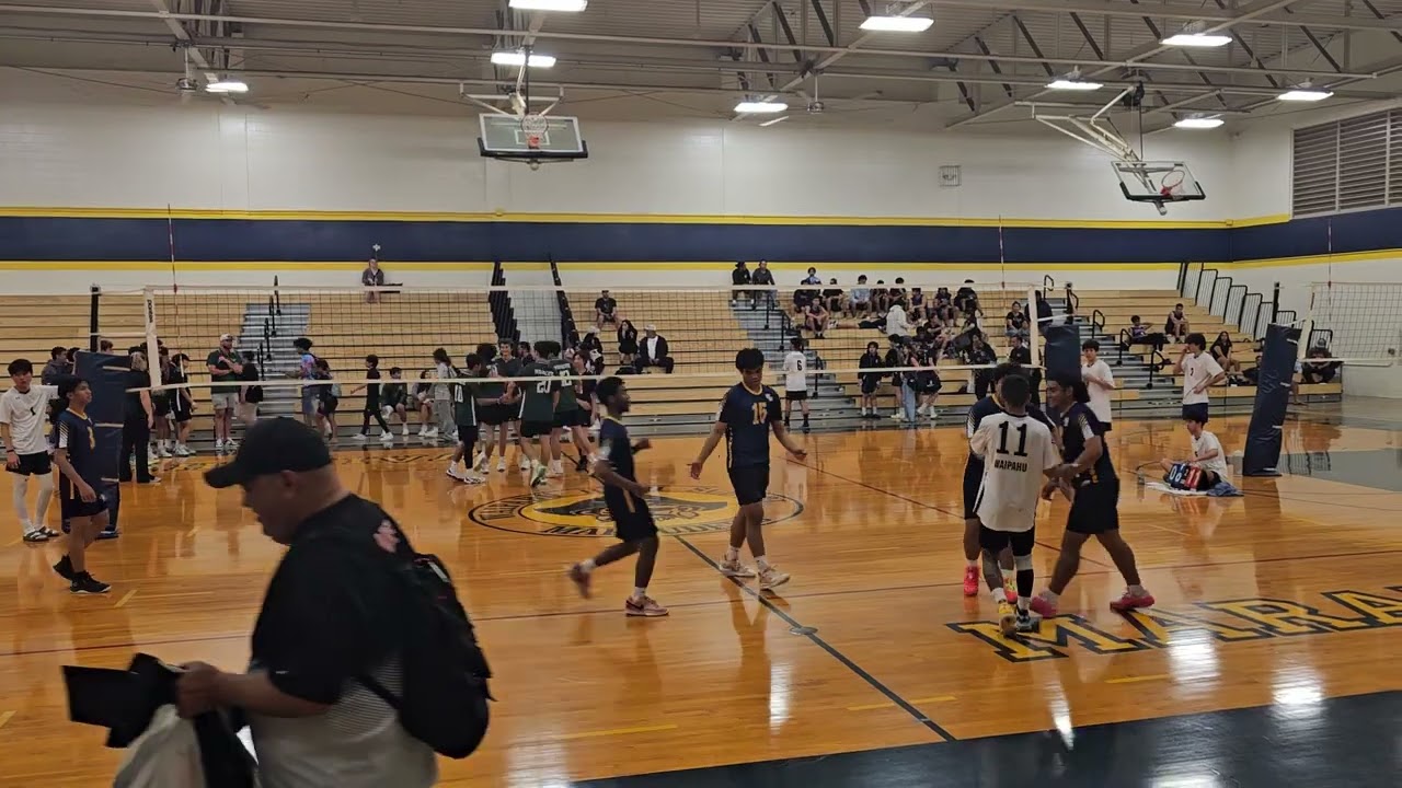Midpac Vs. Waipahu Set 2 Part 1