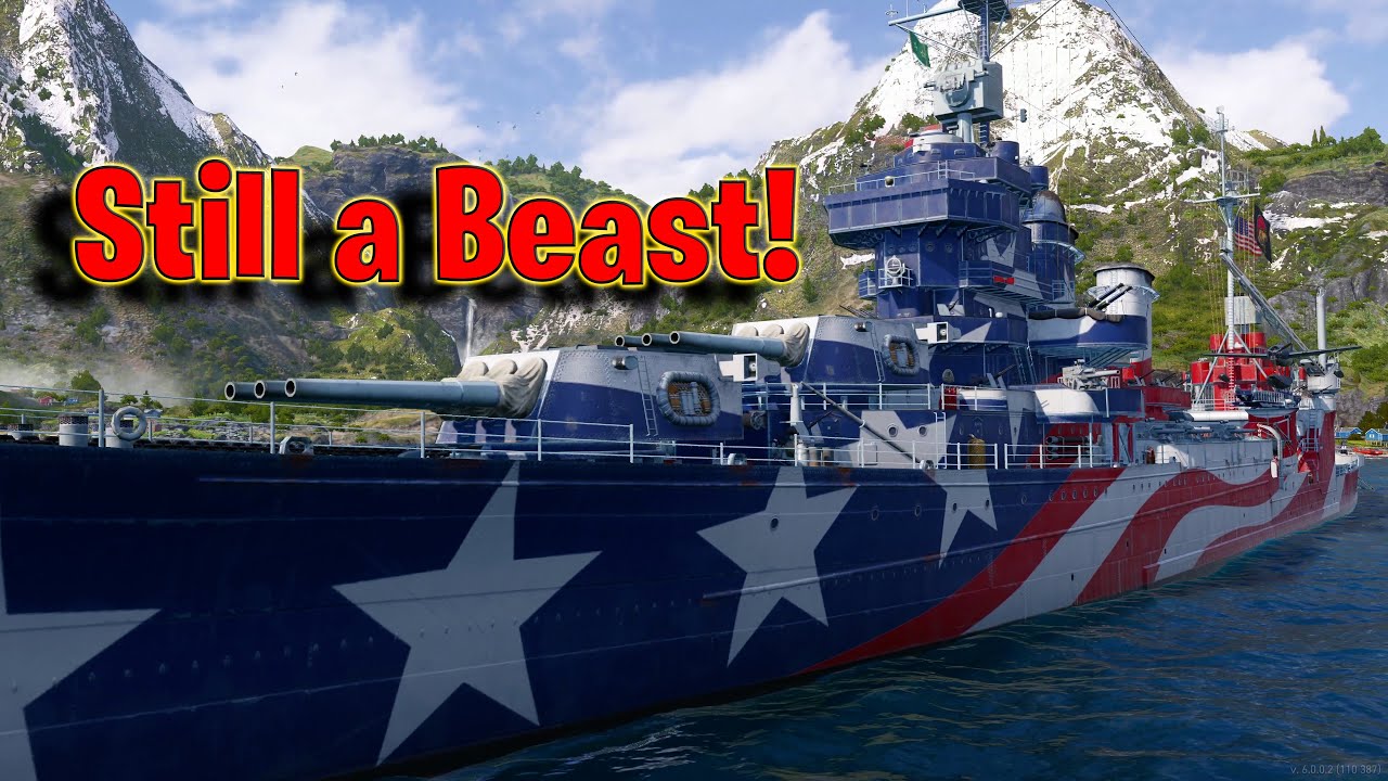 Этот корабль всё ещё зверь! (World of Warships Legends)