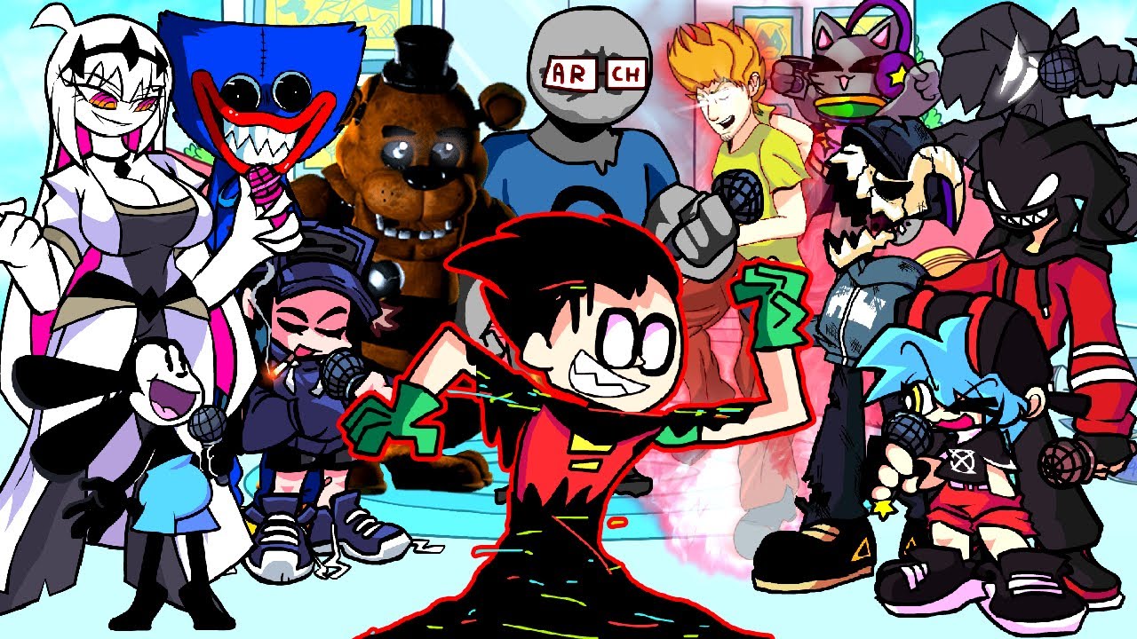 Bossy But Different Characters Sing It 🎼 (Pibby Robin's Song But Everyone Sings It)