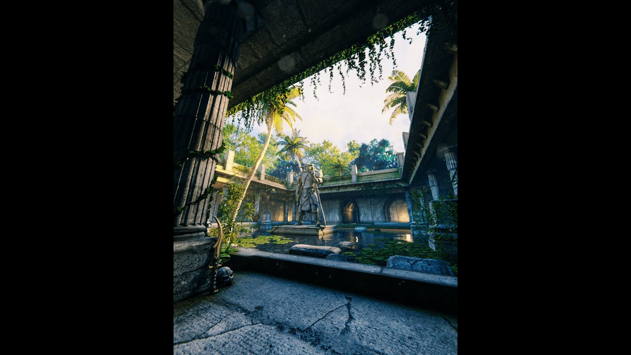Medieval Courtyard (Blender Timelapse)