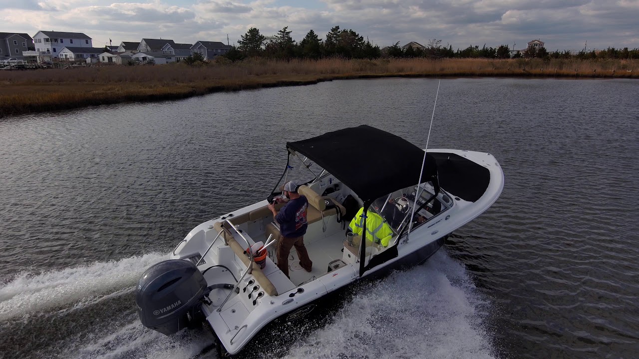 boat chase Mystic Islands Marsh's