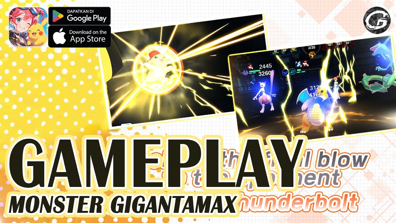 Monster Gigantamax Gameplay - Mobile Game (Android/IOS)