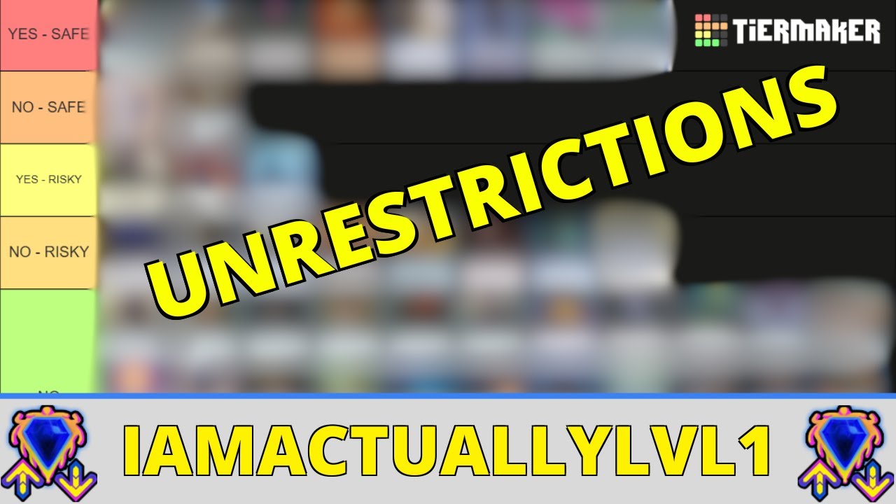 You won't believe the cards I want Unrestricted!